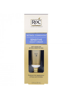 RoC, Retinol Correxion, Sensitive Night Cream, 1.0 fl oz (30 ml)