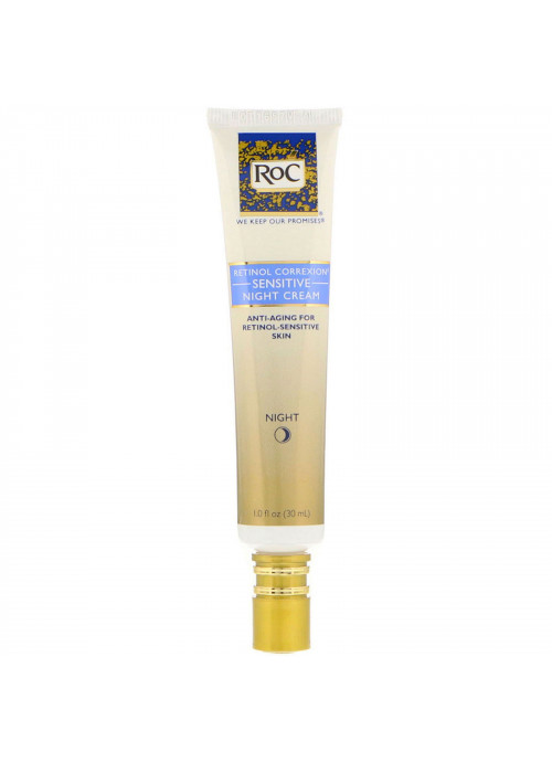 RoC, Retinol Correxion, Sensitive Night Cream, 1.0 fl oz (30 ml)