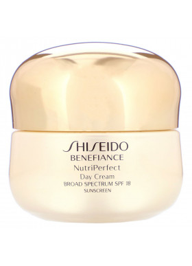 Shiseido, Benefiance, NutriPerfect, Day Cream, SPF 18, 1.8 oz (50 ml)