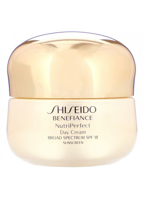 Shiseido, Benefiance, NutriPerfect, Day Cream, SPF 18, 1.8 oz (50 ml)