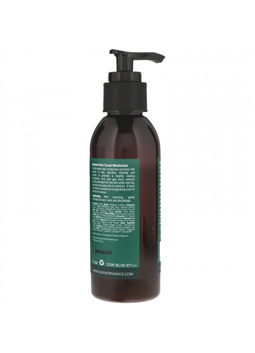 Sukin, Super Greens, Nutrient Rich Facial Moisturiser, 4.23 fl oz (125 ml)