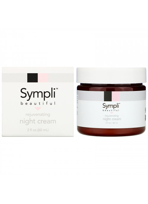 Sympli Beautiful, Rejuvenating Night Cream, 2 fl. oz (60 ml)