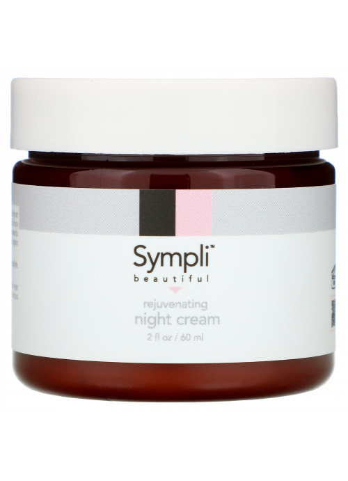 Sympli Beautiful, Rejuvenating Night Cream, 2 fl. oz (60 ml)