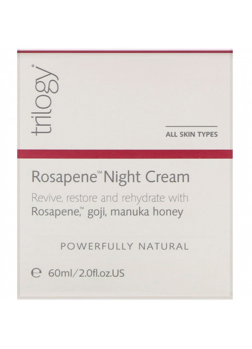 Trilogy, Rosapene Night Cream, 2 fl oz (60 ml)