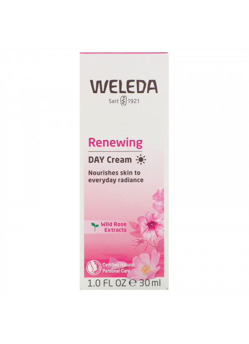 Weleda, Renewing Day Cream, Wild Rose Extracts, 1.0 fl oz (30 ml)