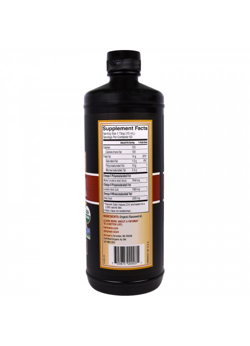 Barlean's, Organic, Fresh Flax Oil, 32 fl oz (946 ml)
