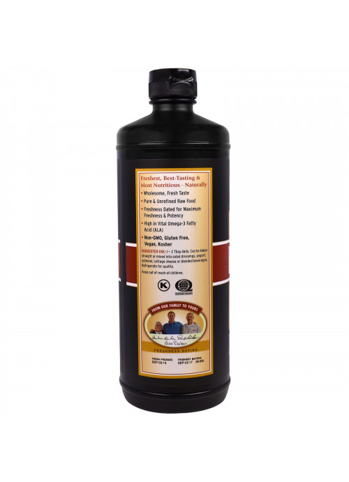 Barlean's, Organic, Fresh Flax Oil, 32 fl oz (946 ml)