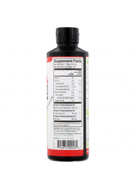 Barlean's, Seriously Delicious, Omega-3 from Flax Oil, Strawberry Banana Smoothie, 16 oz (454 g)