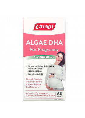 Catalo Naturals, Algae DHA for Pregnancy, 60 Softgels