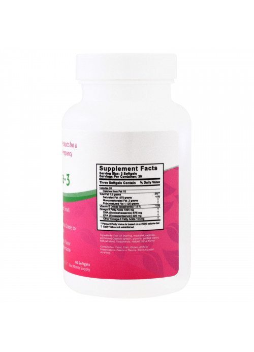 Fairhaven Health, Pregnancy Plus, Omega 3, 90 Softgels