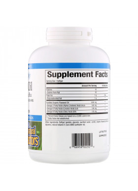 Natural Factors, Omega Factors, Flaxseed Oil, 1000 mg, 360 Softgels