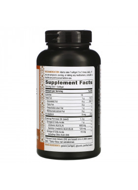 Nature's Way, Evening Primrose, Cold-Pressed Oil, Max Strength, 1,300 mg, 120 Softgels