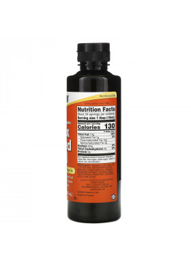 Now Foods, Certified Organic, Flax Seed Oil, 12 fl oz (355 ml)