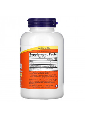 Now Foods, Flax Oil, 1,000 mg, 120 Veggie Softgels
