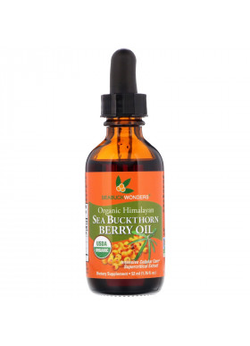 SeaBuckWonders, Organic Himalayan Sea Buckthorn Berry Oil, Intensive Cellular Care, 1.76 oz (52 ml)