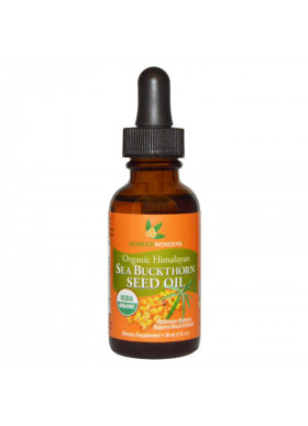 SeaBuckWonders, Organic Himalayan Sea Buckthorn Seed Oil, 1 oz (30 ml)