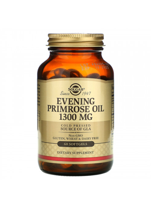 Solgar, Evening Primrose Oil, 1,300 mg,  60 Softgels