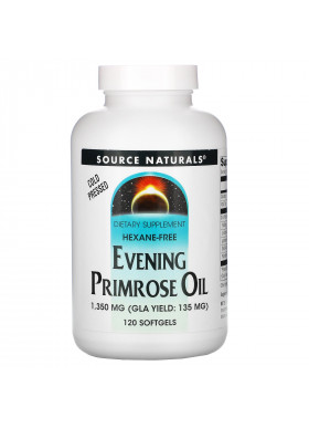Source Naturals, Evening Primrose Oil, 1,350 mg, 120 Softgels