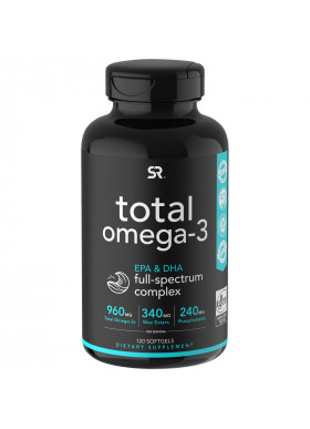 Sports Research, Total Omega-3, 120 Softgels