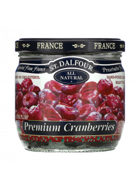 St. Dalfour, Super Plump Premium Cranberries, 7 oz (200 g)