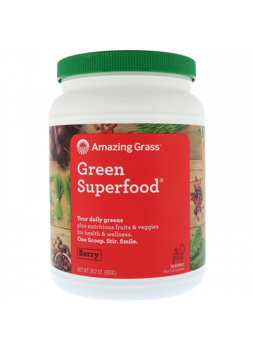 Amazing Grass, Green Superfood, Berry, 28.2 oz (800 g)