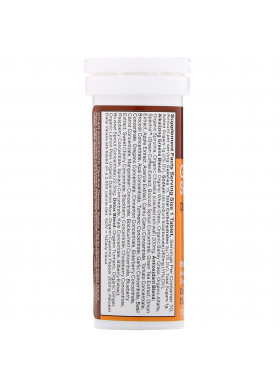 Amazing Grass, Green Superfood, Effervescent Greens Detox, Orange Turmeric Flavor, 10 Tablets