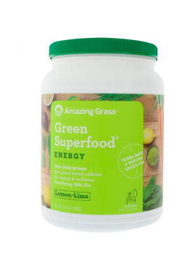 Amazing Grass, Green Superfood, Energy, Lemon Lime, 24.7 oz (700 g)