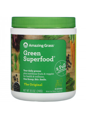 Amazing Grass, Green Superfood, The Original, 8.5 oz (240 g)