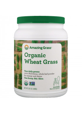 Amazing Grass, Organic Wheat Grass, 1.8 lbs (800 g)