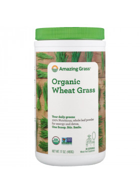 Amazing Grass, Organic Wheat Grass, 17 oz (480 g)