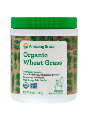 Amazing Grass, Organic Wheat Grass, 8.5 oz (240 g)