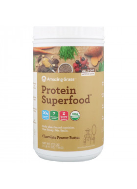 Amazing Grass, Protein Superfood, Chocolate Peanut Butter, 1.7 lbs (774 g)