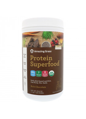 Amazing Grass, Protein Superfood, Rich Chocolate, 22.9 oz (648 g)