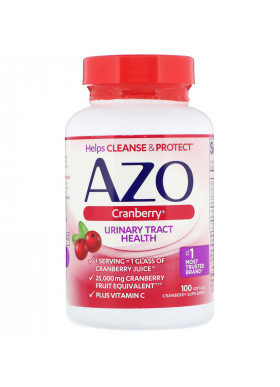 Azo, Cranberry, Urinary Tract Health, 100 Softgels