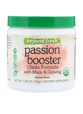 Beyond Fresh, Passion Booster, Libido Formula with Maca & Ginseng, Natural Flavor, 2.96 oz (84 g)