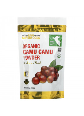 California Gold Nutrition, Organic Camu Camu Powder, 4 oz (114 g)