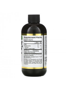 California Gold Nutrition, Sambucus European Black Elderberry Syrup, 2,500 mg, 8 fl oz (240 ml)