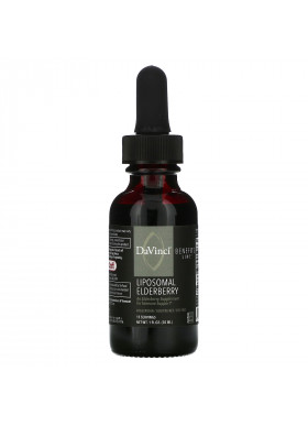 DaVinci Laboratories of Vermont, Liposomal Elderberry, 1 fl oz (30 ml)