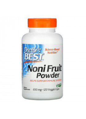 Doctor's Best, Noni Fruit Powder, 650 mg, 120 Veggie Caps