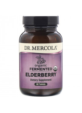 Dr. Mercola, Organic Fermented Elderberry, 60 Tablets