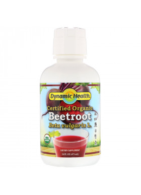 Dynamic Health  Laboratories, Certified Organic Beetroot, 16 fl oz (473 ml)