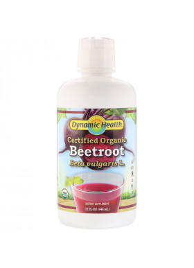 Dynamic Health  Laboratories, Certified Organic Beetroot, 32 fl oz (946 ml)