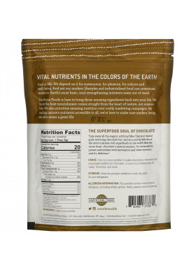 Earthtone Foods, Organic Cacao Powder, 14 oz (397 g)