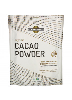 Earthtone Foods, Organic Cacao Powder, 14 oz (397 g)