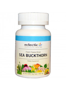 Eclectic Institute, Fresh Freeze-Dried, Sea Buckthorn, 400 mg, 90 Non-GMO Veg Caps