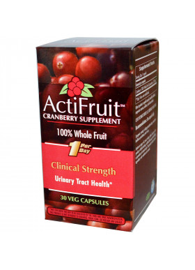 Enzymatic Therapy, ActiFruit Cranberry Supplement, 30 Veg Capsule