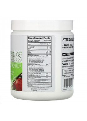 EVLution Nutrition, Stacked Greens Raw Superfood, Orchard Apple, 5.7 oz (162 g)