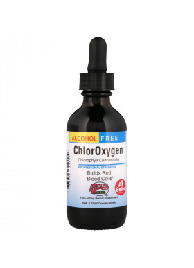 Herbs Etc., ChlorOxygen, Chlorophyll Concentrate, Alcohol Free, 2 fl oz (59 ml)