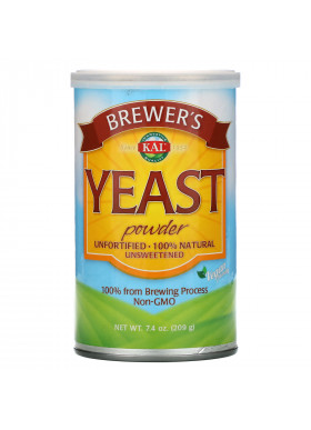 KAL, Brewer's Yeast Powder, Unsweetened, 7.4 oz (209 g)