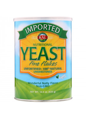 KAL, Imported, Nutritional Yeast, Fine Flakes, 14.8 oz (420 g)